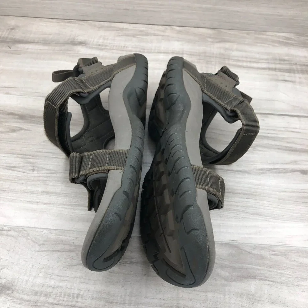 Teva Sandals Men's 9 Minam Brown Hook and Loop Outdoor Shoes